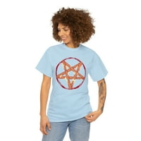 Mocarella stick pentagram unise teški pamuk tee