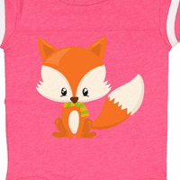 Inktastična slatka lisica, mala lisica, lisica za bebe, fo s šalom poklon dječak ili dječji dječji bodysuit