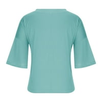 Lopecy-Sta bluze za žene bavi se klirensom rođendana Present Ženska modna slobodno vrijeme Solid Pagoda