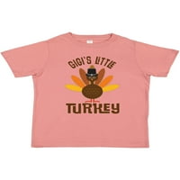 Inktastic Daybliving Gigi Little Turkey Poklon Dječak malih malih majica ili majica Toddler