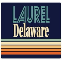 Laurel Delaware Frižider Magnet Retro dizajn