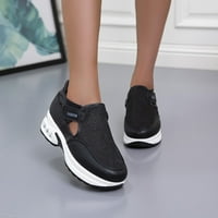 Ženske papuče - Nova moda i ličnosti šuplji povremeni sportski stil casual cipele crna 37