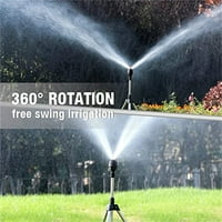 Rotirajuća sprinkler, rotirajuća prskalica od 360 stupnjeva, automatsko zalijevanje prskalica sa stativom