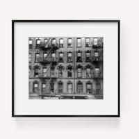 Foto: Stanovnici, tensement, New York City, NYC, satovi iz prozora na ulici Aktivnosti