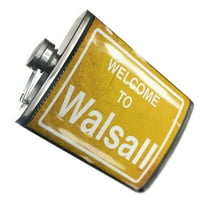 Filk Yellow Road znak Dobrodošli u Walsall