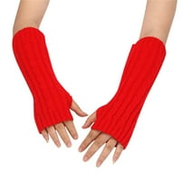 Zimske rukavice za žene i muškarce Modni pleteni plišani twist Vjetrootporni topli zadebljani prstiju