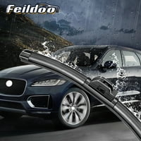 Feildoo & Zamjenska oštrice brisača vjetrobranskog stakla Fit za Jaguar XJ Premium ljetni zimski bez