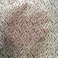 Onuone pamučna svila smeđa tkanina apstraktna mala šivaća tkanina od dvorišnog tiskanog diiy odjeće šiva