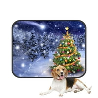 Veličanstveno šareno božićno stablo zimsko zvijezde Sky kućni ljubimac mačji krevet piškim jastučićima