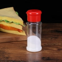 Plastične začine začina boca boca paprika štićenici sol jar začuje može Cruet za roštilj kuhinja crvena