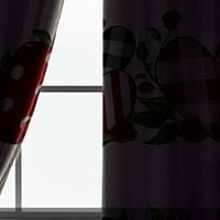 INNERWIN BLACKOUT Prozori zastrane toplotne izolirane Windows Curtains Gromet soba zatamnjene zavjese