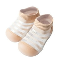 Dječje čarape Socks Ćela 5-36 mjeseci ANKLET Soft Toddler Striped Girls Pliperies Cipele gumene djece