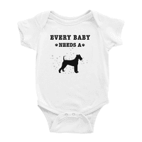 Svaka beba je potreban irski terijerski pas slatka beba romper za dječaka za dječaka 0 meseci
