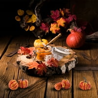Hemoton simulacija bundeve Halloween fotografija rekvizirana umjetna puckena ukrasna bundeva