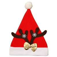 Tkinga modni božićni crtani rogovi Santa Claus Snjegović šešir sretan božićni dekor za kućni ukrasi