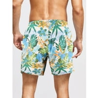 Auroural Muške klirenske kratke hlače muške ljetne plus veličine tanke hlače na plaži u brzom sušenjem na plaži, povremene sportske hlače