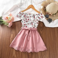 Dječje djevojke haljina tiskana slatka djevojaka proljeće ljetne haljine pokloni djetetu