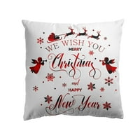 Jastuk za žarkicu mekani bočni pringirani poliesterski breskljivi božićni božićni zaštitni jastuk za