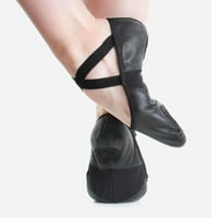 Baletne cipele kože Split Sole So Danca SD110L Crni 11.5c