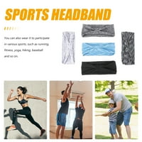 Znojne trake za glavu prozračne fitness dukseve Sportske trake za glazure za odrasle