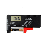 -168D tester baterije Digitalni tester baterije Tester za kapacitet baterije BT168D tester za AA AAA C D 9V 1.5V bateriju
