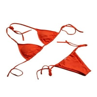 Innerwin dame kupaći kostim Halter Crt Swim bikini setovi dva push up kupaća odijela bez rukava na žicu