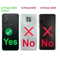 Futrola za telefon za G motorola g Pure Case Moto G-Električni zaslon Protector Build-u Chickstand Case