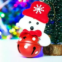 Njspdjh čiste perle kokoši perle na nizu za zanat Božićno zvono ukras privjesak božićno ukrašavanje privjesak Božićno zvono