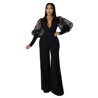 KOAIEZNE JUMPSUITNI ROMPERS ZA ŽENE ŽELJENJE JUMSUĆE MESH V VACT CALESTI STYLE LOGHNE BRODEVE ROMPERS