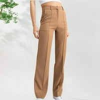 Safuny ženske ravnotežne pantalone Ležerne prilike ugodne trendi solidne boje teen opuštene visoke pantalone