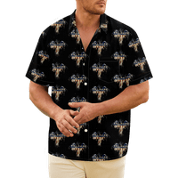 4. jula muška havajska majica USA Nacionalna zastava Grafički 3D košulja 3D Print Causel Daily Dnevno odjeća za kratki rukav Odjeća Basic Vintage