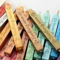 Starinski brtvljenje WA štapići sa fitizima za poštarinu pismu Retro Vintage WA brtvena pečat, različite boje