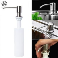 LUXTRADA 300ml Tekući sapun i losion Dispenzer Poljska kuhinjskog sudopera boca za tekuću pumpu za kuhinju ili kupaonice, četkani