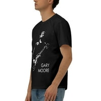 Muškarci Gary Moore Zvanične majice kratkih rukava puna sezonska srednja crna