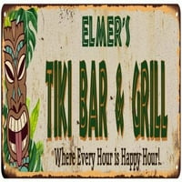 Elmer's Tiki Bar & Grill Poklon Metal Decor 206180040154
