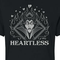 Disney Villains - Maleficent bez srca - Juniors obrezana majica pamučne mješavine