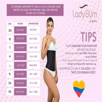 Lady Slim Fajas Colombianas Reductoras Y Moldadoras para mujer kasni trener struka Cincher Body Shaper