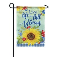 Carson Garden Flag - Živi život, dvostrano