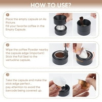 Postavite kafiću Kapsula za višekratnu upotrebu kafe dodaci za kavu Plastično vertiolin kafa Podovi