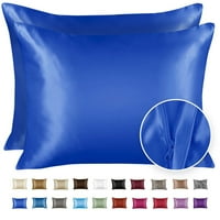 Svilenkasti meki satenski jastučnici za kosu i kožu satenske jastučnice jastučni poklopac sa patentnim