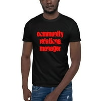 Menadžer odnosa u zajednici Cali Style kratki rukav pamučna majica s nedefiniranim poklonima