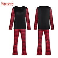 Žene PJS, Valentinovo Man WomenADults bluza vrhovi hlače Porodična odjeća Pidžamas Set otisci