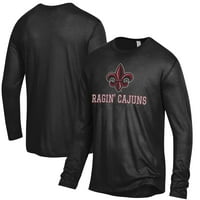 Muška crna Louisiana Ragin 'Cajuns Cheeper Dugih rukava majica