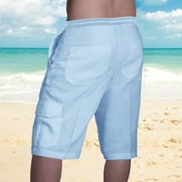 Advicind Besplatni ljudi kratke hlače Muške tanke FIT Shorts 9 Inseam Stretch Chino kratke hlače Pamučne
