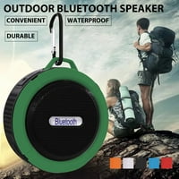 Ludlz Bluetooth zvučnik za tuširanje C Prijenosni mini vodootporni TF bežični Bluetooth zvučnici Parovi