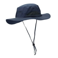 Vanjski UV zaštita ovalna kašika kante sa kablskom ljetnom ribarima šeširima sa širokim rubom ležernim