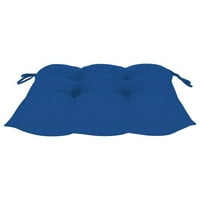 Tomshoo stolica jastuci plavi 15,7 x15,7 x2.8 tkanina
