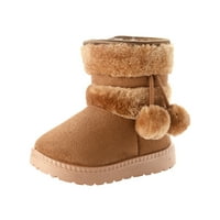Gersome Toddler Little Childs Winter Swit Boots Nelični mekani jedini pamučni čizme za snijeg za dječake