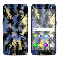Naljepnice kože za Samsung Galaxy S Palm treće Miami Sky Cloud